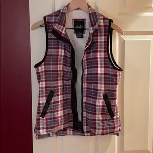 Plaid vest